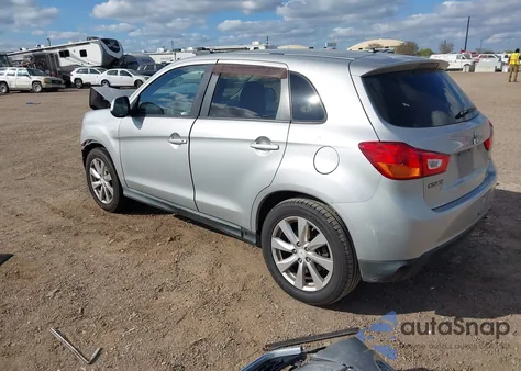 2014 Mitsubishi Outlander Sport Es z USA, uszkodzony, nr VIN 4A4AP3AU6EE007038